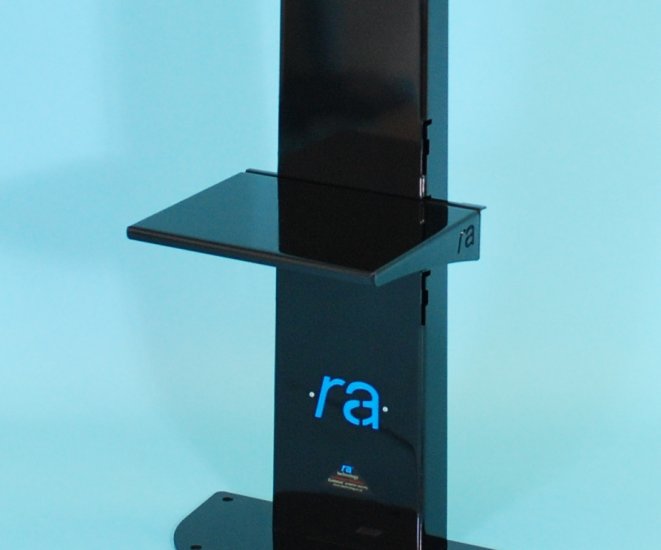 RA Atlas4 Floor Fixed Stand. Screens up to 98 inch and 140kg - Click Image to Close