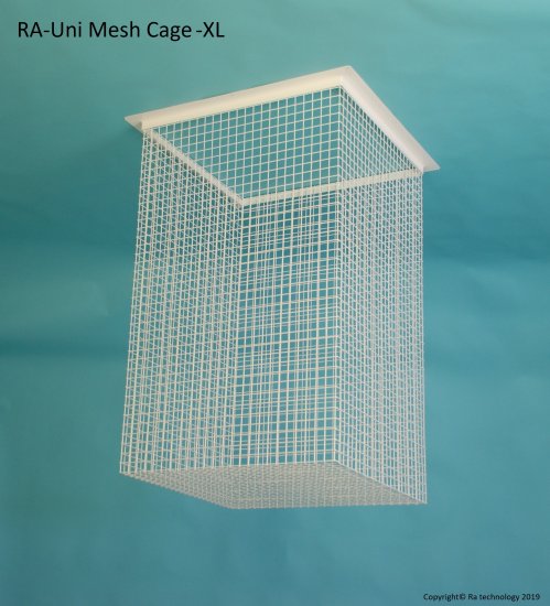 RA-Universal Mesh Cage-XL For Ceiling or Wall Mounted Projectors - Click Image to Close