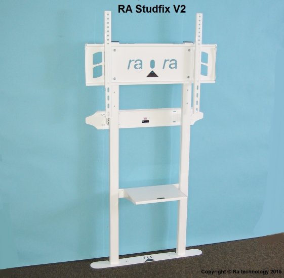 RA Studfix V2-LL Wall to Floor Mount For Screens up to 80kg - Click Image to Close