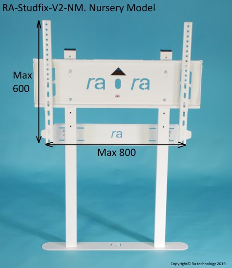RA-Studfix-V2-NM Nursery Model. Screens up to 80kg - Click Image to Close