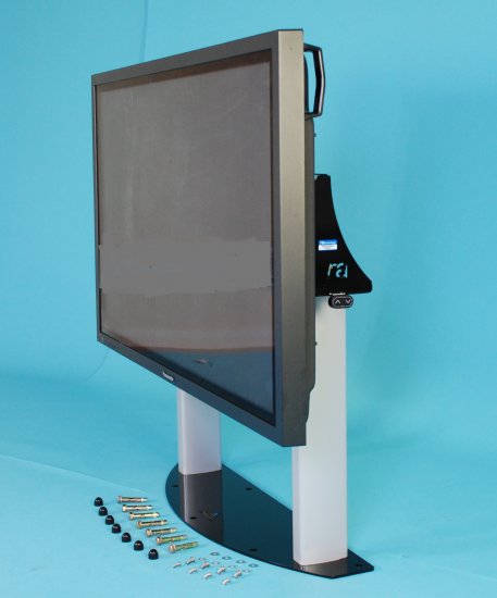 RA-Media Mate ECO Riser V2 Screens up to 75 inch and 75kg - Click Image to Close