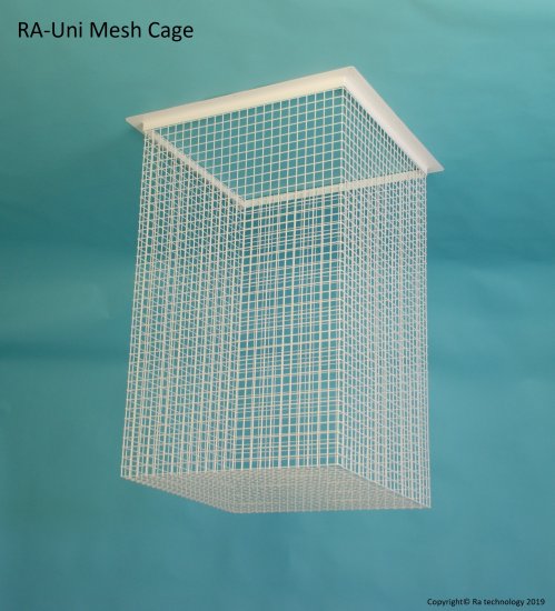 RA Universal Mesh Cage For Ceiling or Wall Mounted Projectors - Click Image to Close