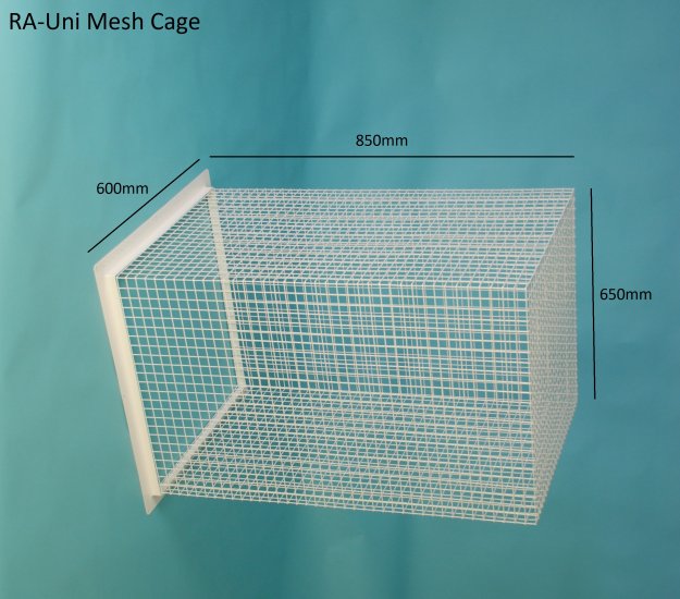 RA Universal Mesh Cage For Ceiling or Wall Mounted Projectors - Click Image to Close